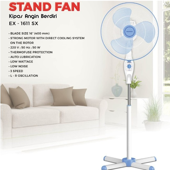 Maspion Stand Fan 16 inch - EX1611SX